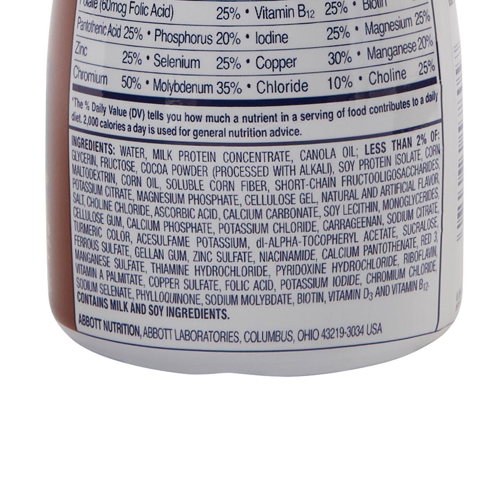 Glucerna® Original Shake, Chocolate Flavor, 8-ounce bottle 57804