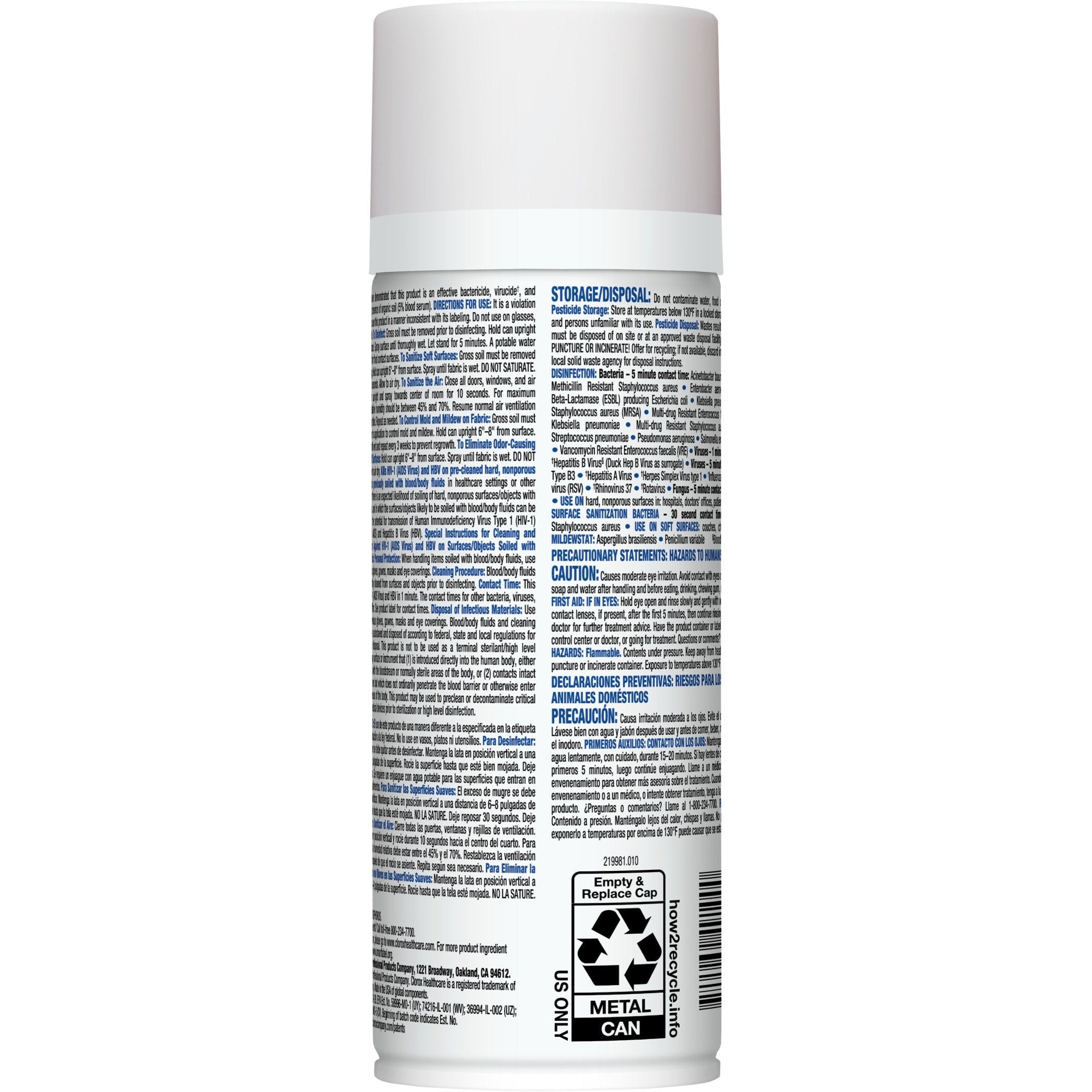 Clorox Healthcare® Citrace® Hospital Disinfectant & Sanitizer, Citrus Scent 49100