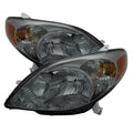 SPYDER Xtune Toyota Matrix 03-08 Crystal Headlights Smoke HD-JH-TM03-AM-SM 9023736