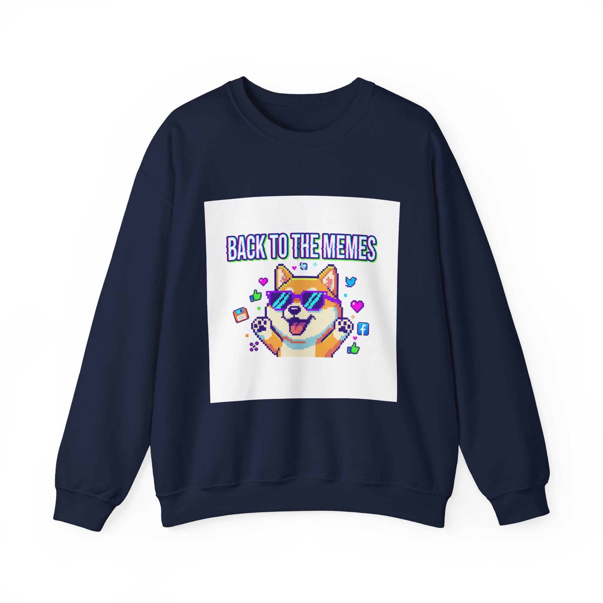 Back to the Memes Sweatshirt | 2000s Internet, meme throwback, nostalgia humor