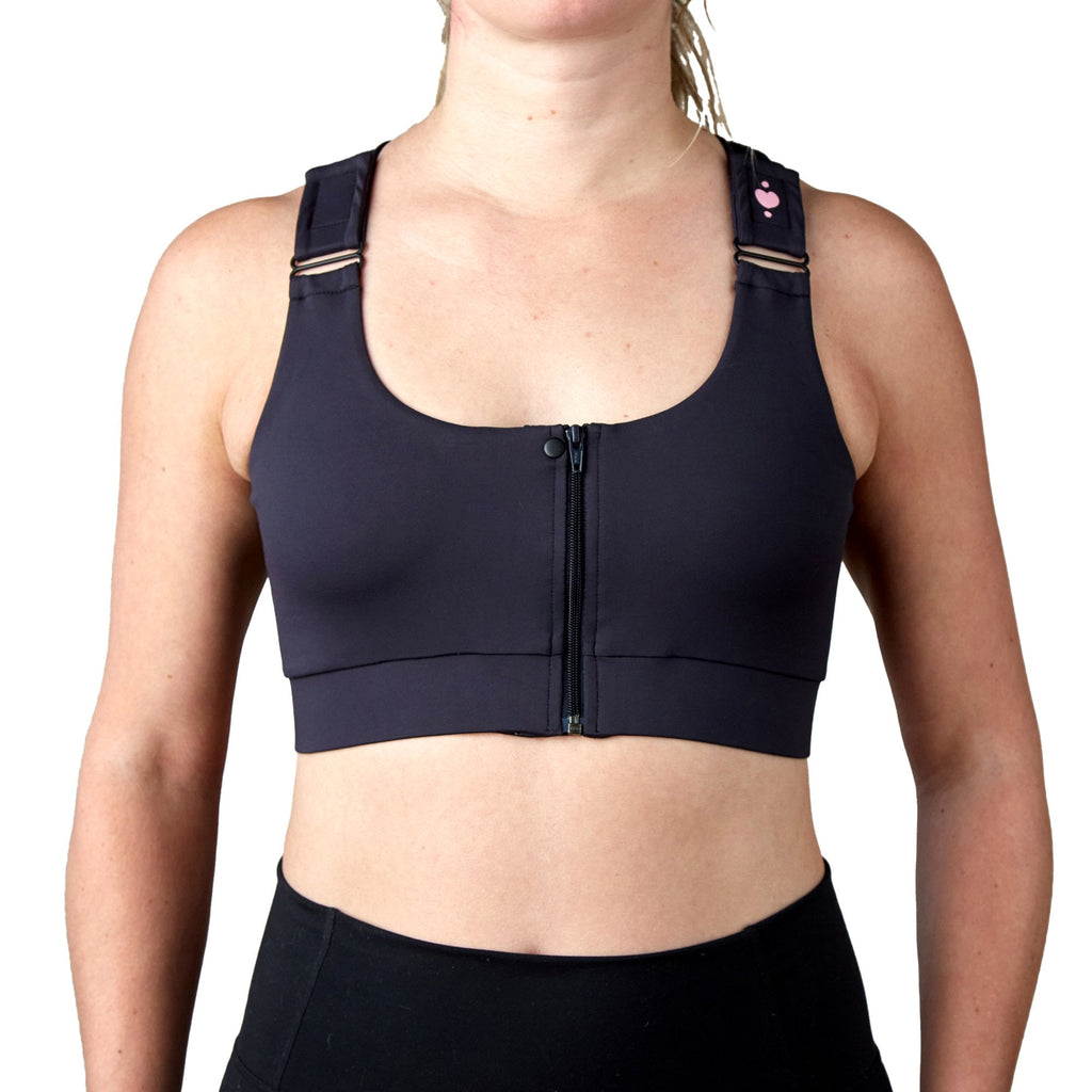 Shirl Post Surgical Bra, Black, X-Large HC00006BXL