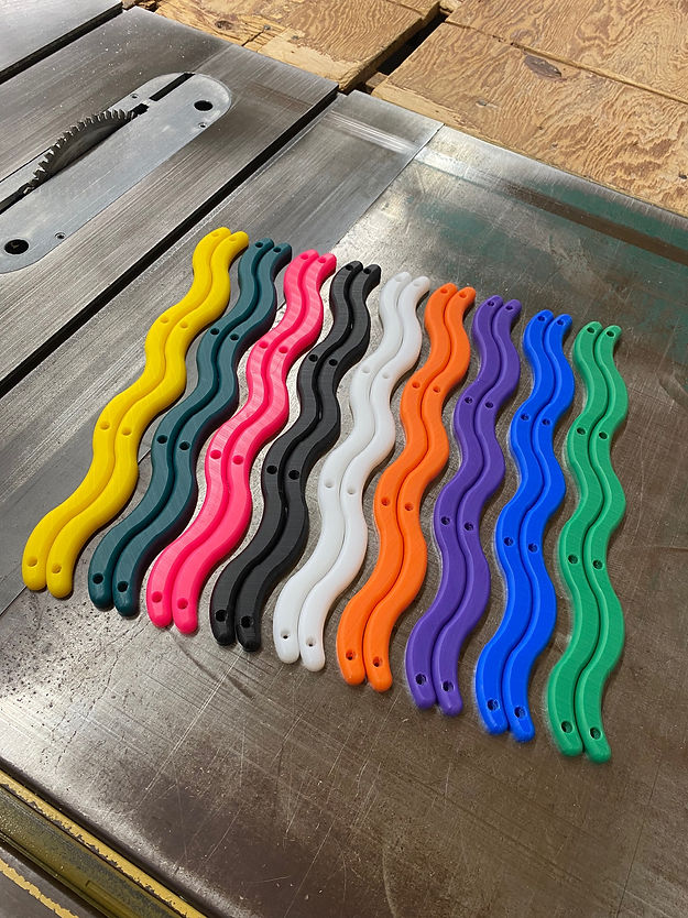 LIL JAWNS "Slim Worms" Skateboard Rails