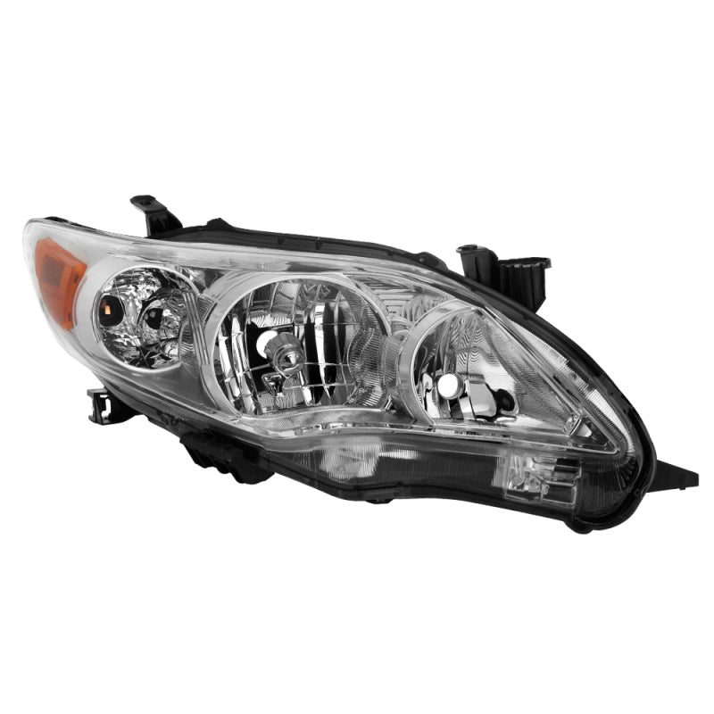 SPYDER xTune Toyota Corolla 11-13 Passenger Side Headlights - OEM Right - Chrome HD-JH-TCO11-OE-R 9937545
