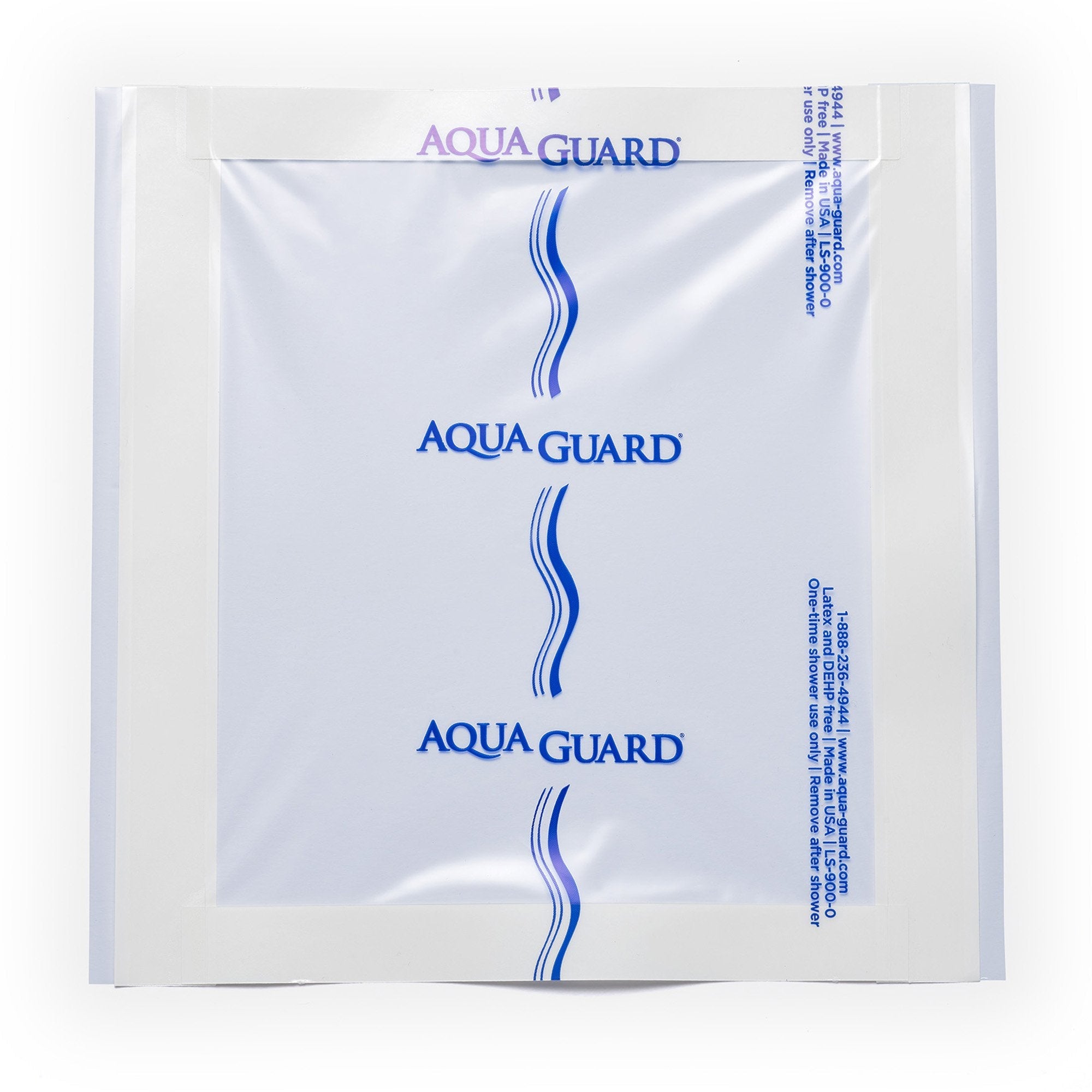 IV Site Barrier Protector AquaGuard® Shower Sheet 9 X 9 Inch Square NonSterile 50015-RPK