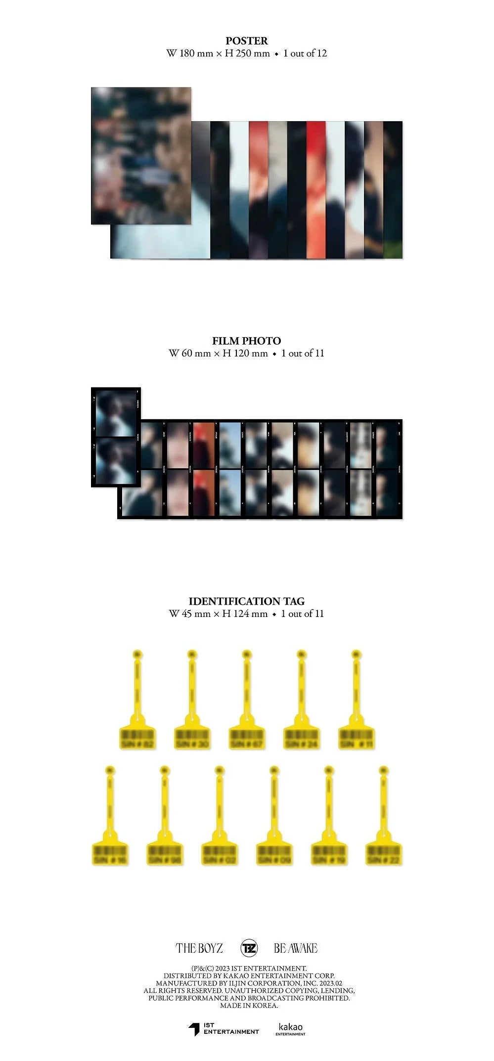 The Boyz 8th Mini Album - Be Awake