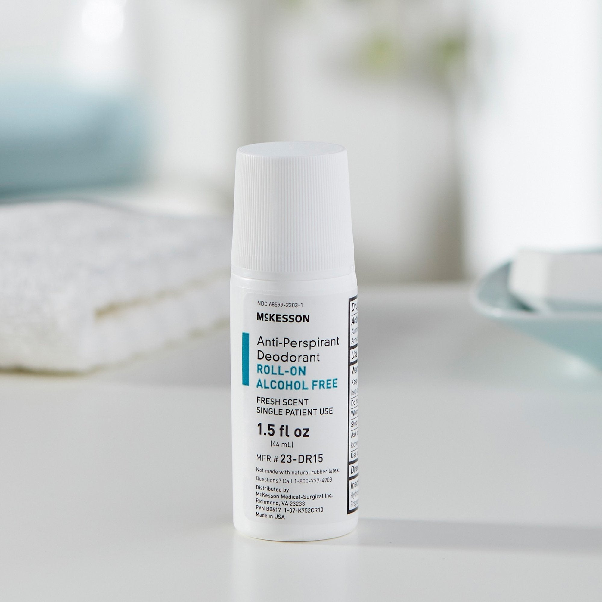McKesson Antiperspirant / Deodorant, Fresh Scent, 1.5 oz Roll-On 23-DR15