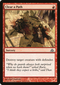 Clear a Path (DGM-032) - Dragon's Maze Foil