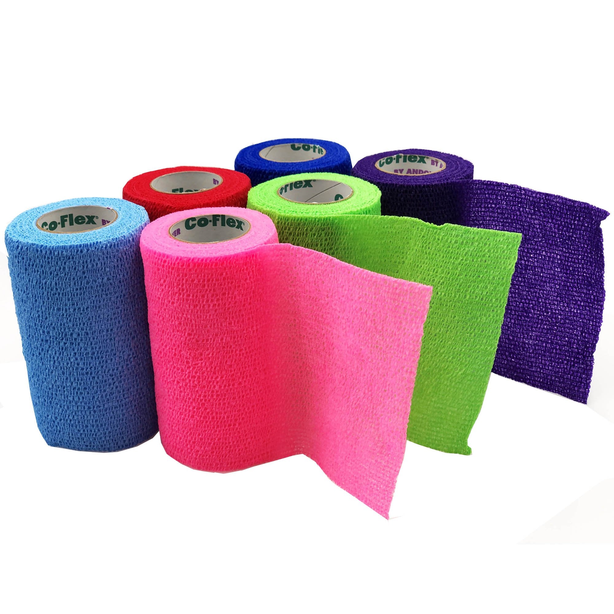 CoFlex® Self-adherent Closure Cohesive Bandage, 4 Inch x 5 Yard 3400CP-018