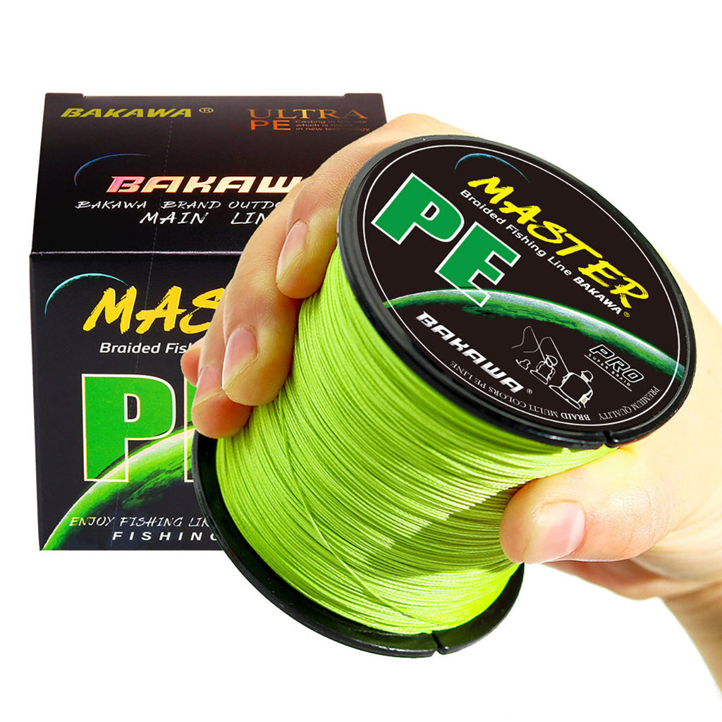 PE4 Braided 300m Fishing Line For Lure Casting And Long-distance Casting