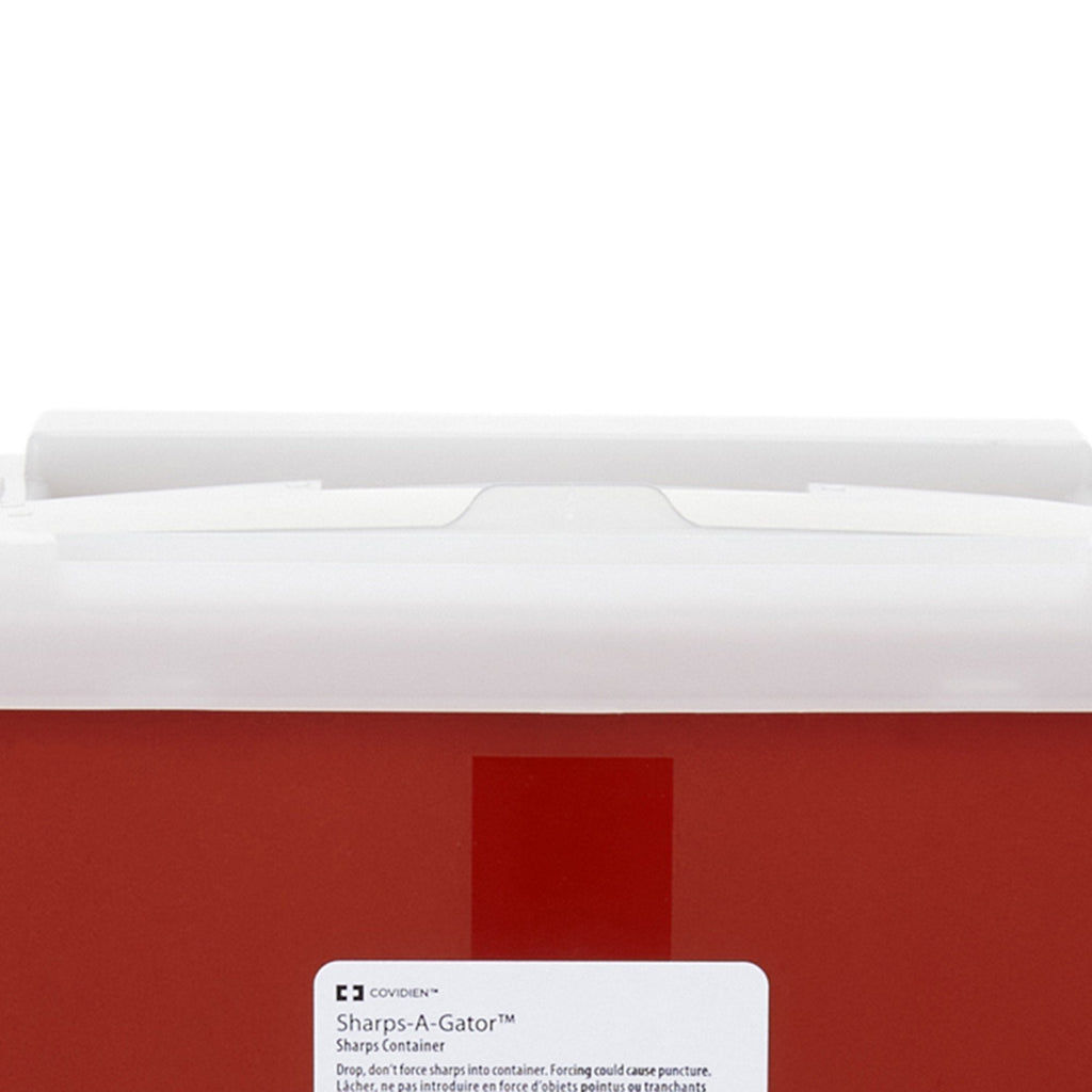 Sharps-A-Gator™ Sharps Container, 2 Gallon, 10-1/4 x 7 x 10-1/2 Inch 31142222