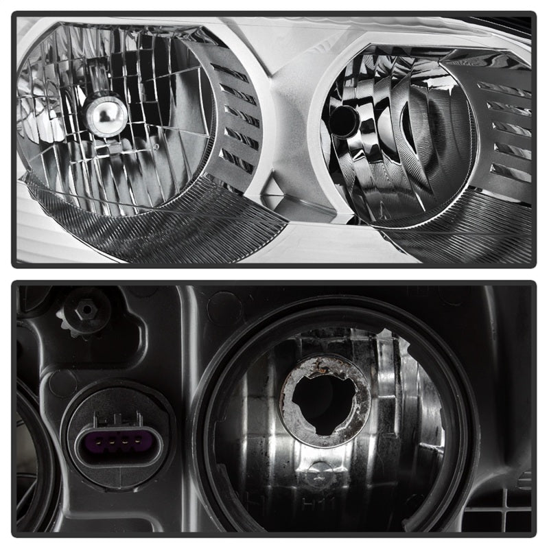 SPYDER xTune 09-12 Chevrolet Traverse (Excl LTZ) OEM Style Headlights - Chrome (HD-JH-CTRA09-AM-C) 9042546