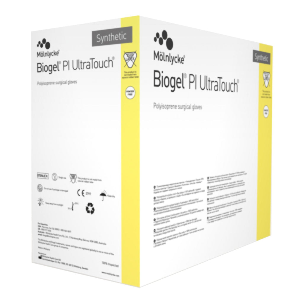 Biogel® PI UltraTouch™ Polyisoprene Surgical Glove, Size 6.5, Opaque Beige 41165