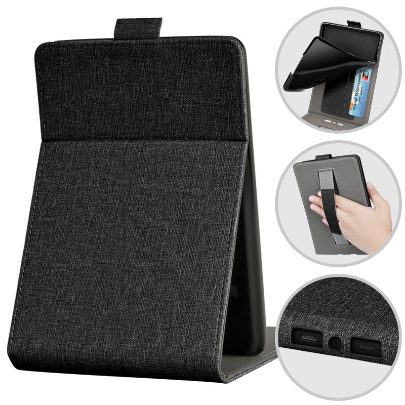 Handheld Protective Case Youth Version 6-inch Painted Leather Case