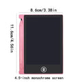 Digital LCD Writing Tablet with Stylus Pen – Reusable Wipeable Dry-Erase Doodle & Drawing Board
