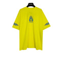 Balenciaga Men's Yellow Burning Unity T-Shirt
