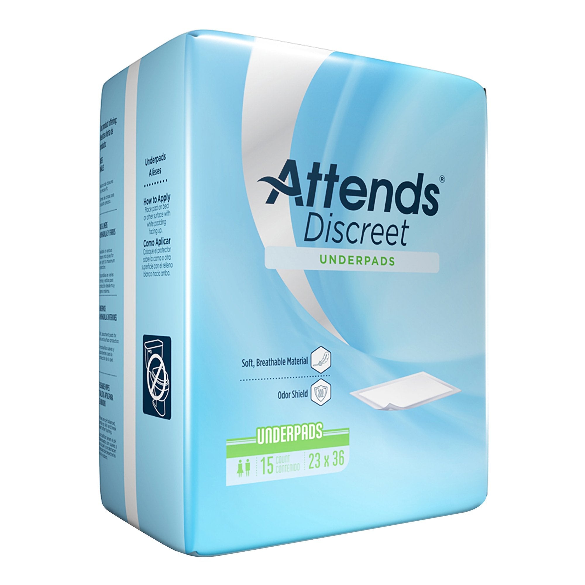Attends® Care Dri-Sorb® Underpads, 23 x 36 Inches UFS236RG