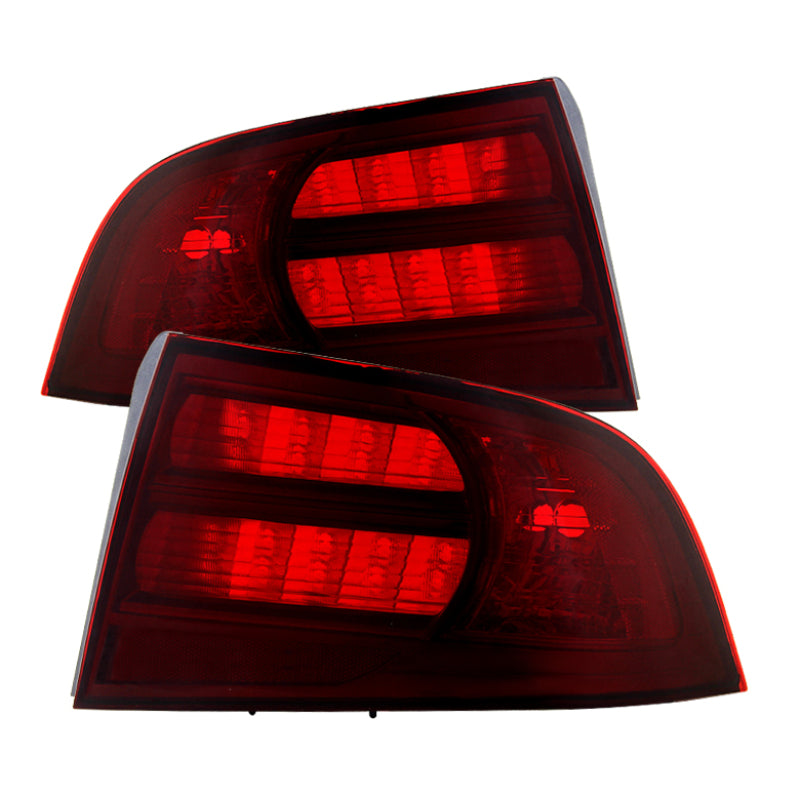 SPYDER Xtune Acura Tl 04-08 OEM Style Tail Lights Red Smoked ALT-JH-ATL04-OE-RSM 9030833