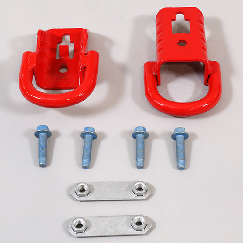 Ford Racing 15-22 F-150 Tow Hooks - Red (Pair) M-18954-F15R