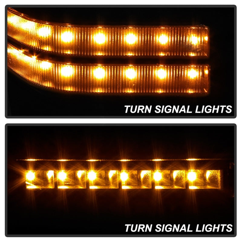 SPYDER xTune 99-07 Ford Super Duty LED Telescoping Manual Mirrors - Smk (Pair) (MIR-FDSD99S-G4-MA-RSM-SET) 9943140