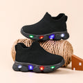Light-up Baby Ultra-lightweight Knitted Breathable Soft-soled Shoes