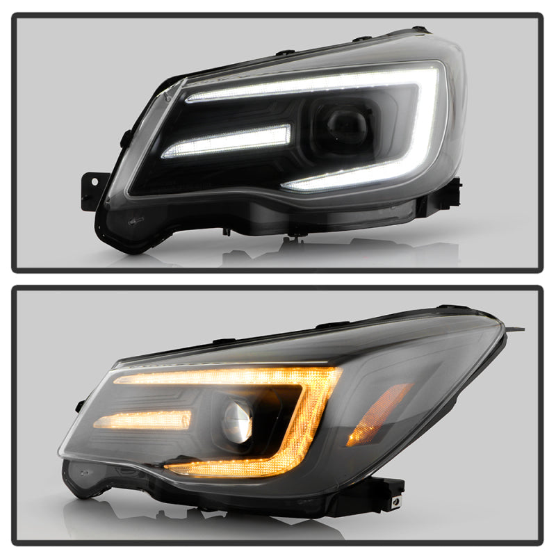 SPYDER Signature Subaru Forester 14-16 Xenon/HID Model Only Headlights (PRO-YD-SUFO14HIDSI-BK) 5088451