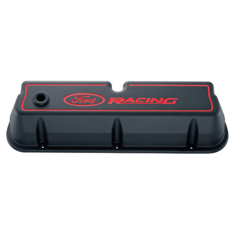 Ford Die Cast Alm Valve Cover Set w/Ford Racing Logo FRD302-003