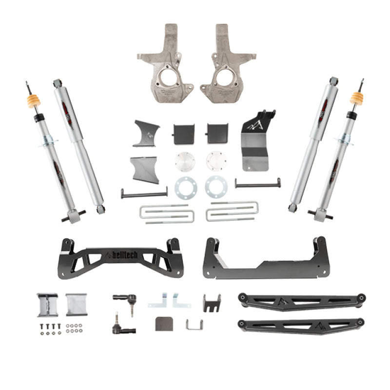 Belltech 16-18 Chevrolet Silverado / GMC Sierra 1500 4WD 7in Suspension Lift Kit w/ Shocks 150203TP