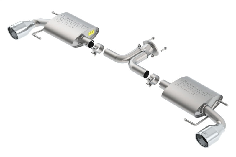 Borla 14-16 Mazda 3 2.0/2.5L AT/MT FWD S-Type Cat-Back Exhaust Single Split Rear Exit 11918