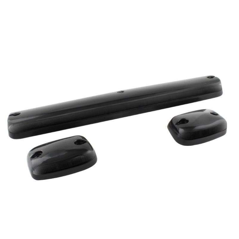 SPYDER Xtune Chevy Silverado 07-13 Amber LED Cab Roof Lights Smoke ACC-LED-CS07-CR-SM 9924613