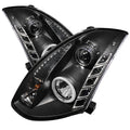SPYDER Infiniti G35 03-07 2DR Projector Xenon/HID - CCFL Halo DRL Blk PRO-YD-IG35032D-CCFL-DRL-BK 5029874