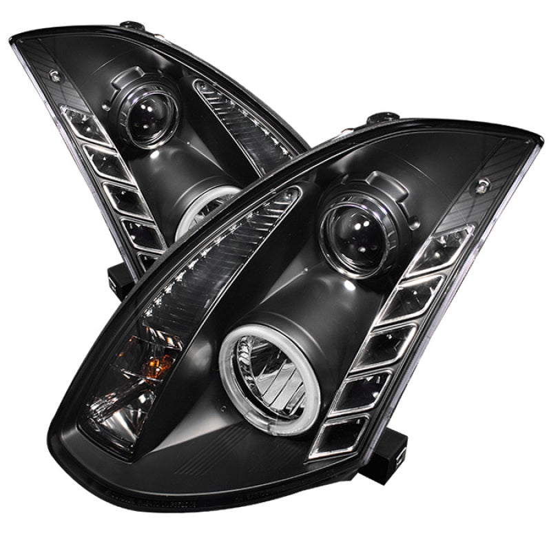 SPYDER Infiniti G35 03-07 2DR Projector Xenon/HID - CCFL Halo DRL Blk PRO-YD-IG35032D-CCFL-DRL-BK 5029874