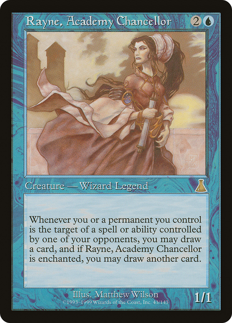 Rayne, Academy Chancellor (UDS-043) - Urza's Destiny