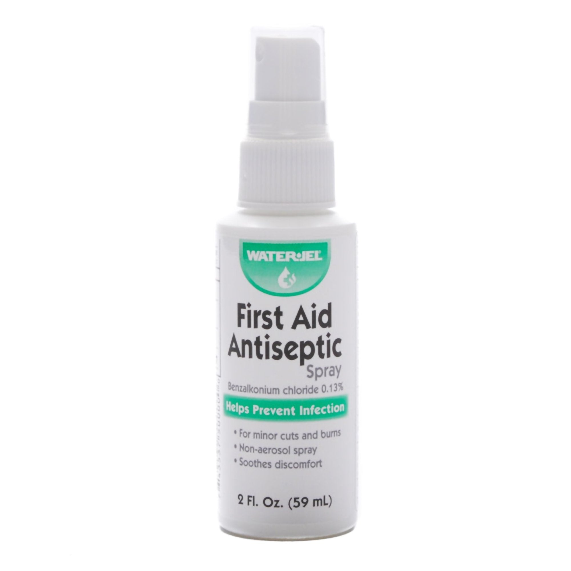Safeguard US Operating LLC Water Jel Benzalkonium Chloride Antiseptic, 2-ounce spray bottle AS2-24.00.000, 1 Each