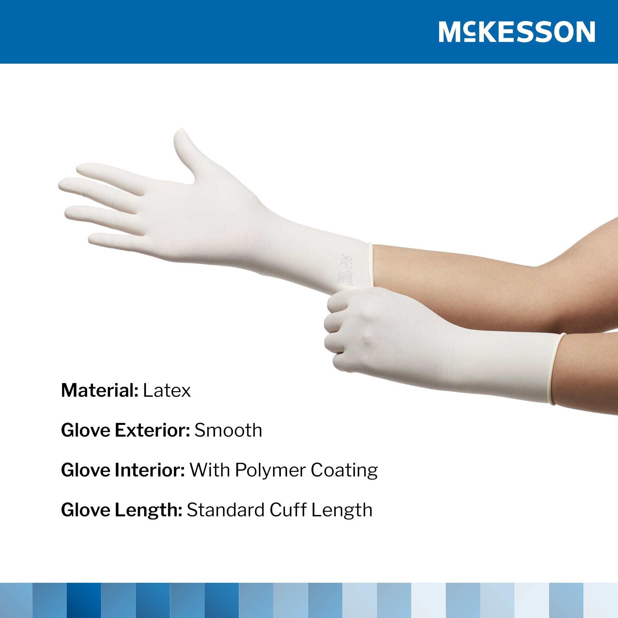 McKesson Perry® Performance Plus Surgical Glove, Size 6.5, Cream 20-1065N