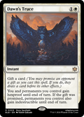 Dawn's Truce (BLB-009) - Bloomburrow Foil