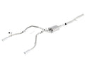 Borla 14 Silv/Sierra 1500 EC Std/CC Short 143.5in WB ATAK Single Split Rear Exit Cat-Back Exhaust 140572
