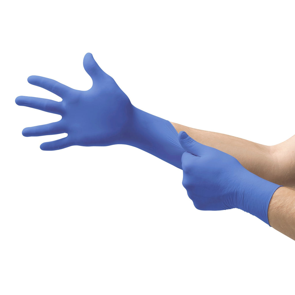 Microflex® Cobalt® Nitrile Exam Glove, Extra Large, Blue N194
