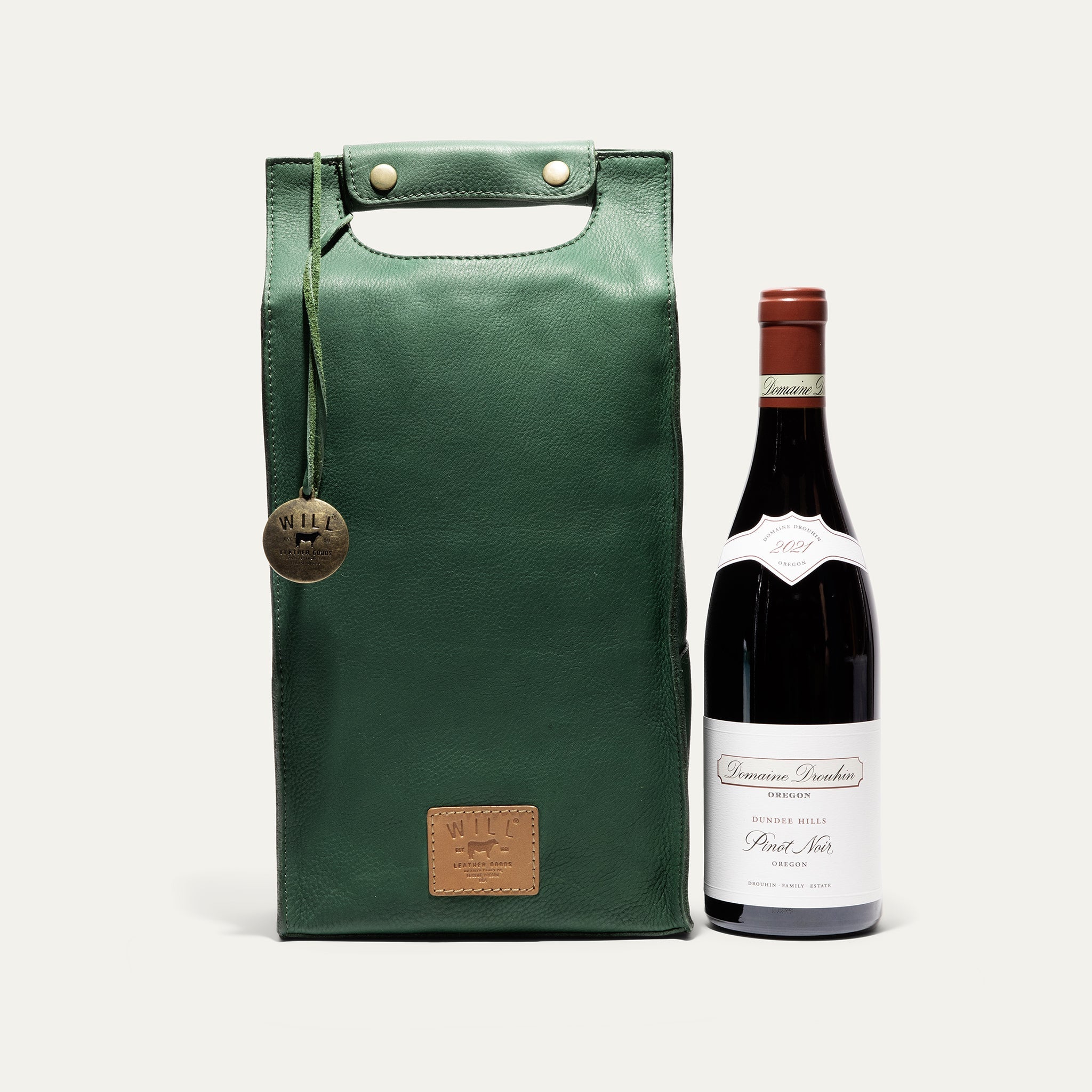 Double Leather Wine Case