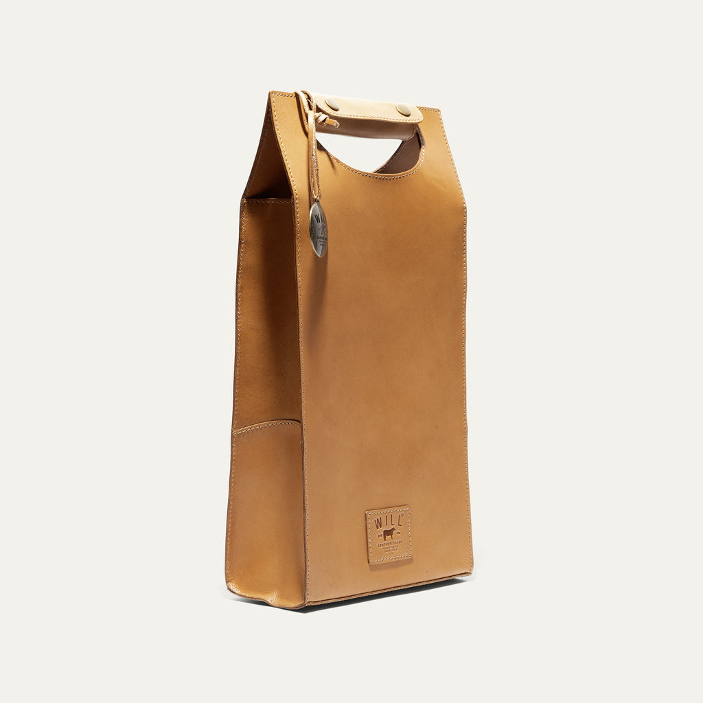 Double Leather Wine Case