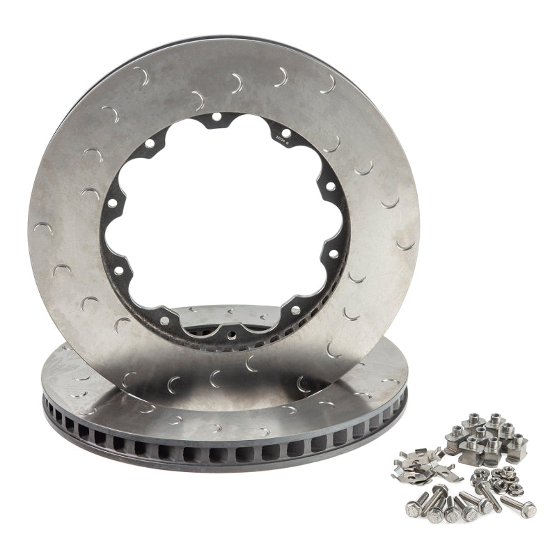 Alcon Nissan R35 GT-R Gen 1 Front Left 380X34mm Rotor Ring Kit DKF2222X756C24L