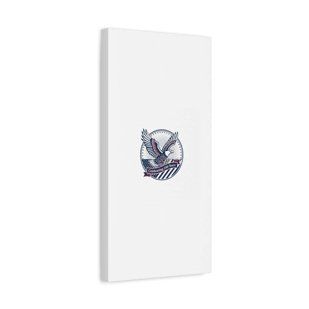 250th Anniversary Eagle Emblem Canvas | Semiquincentennial Americana