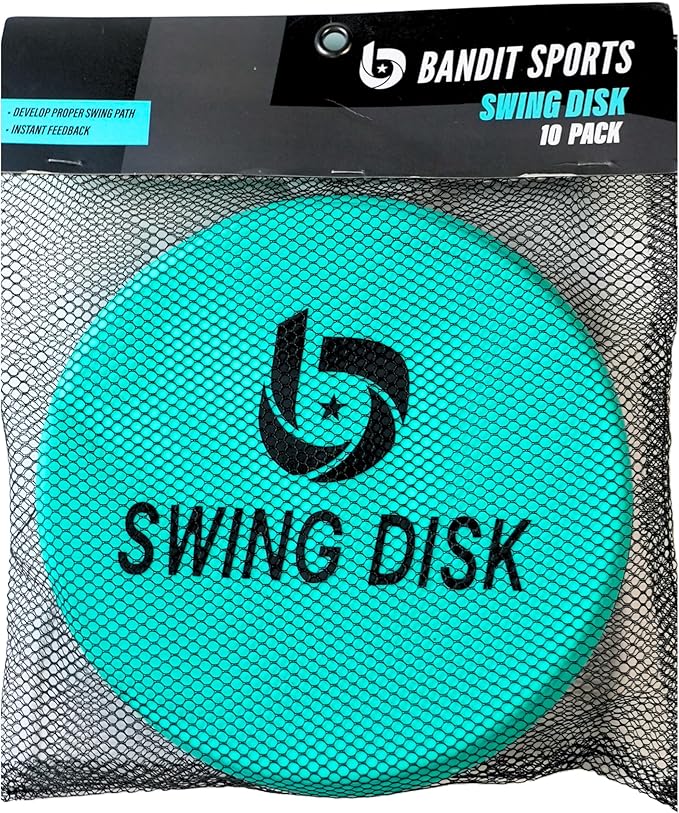 Swing Disk Baseball Swing Trainer, Baseball Hitting Trainer Disks for Improving Baseball Swing, Baseball Training Equipment to Analyze Swing and Improve Batting Mechanics