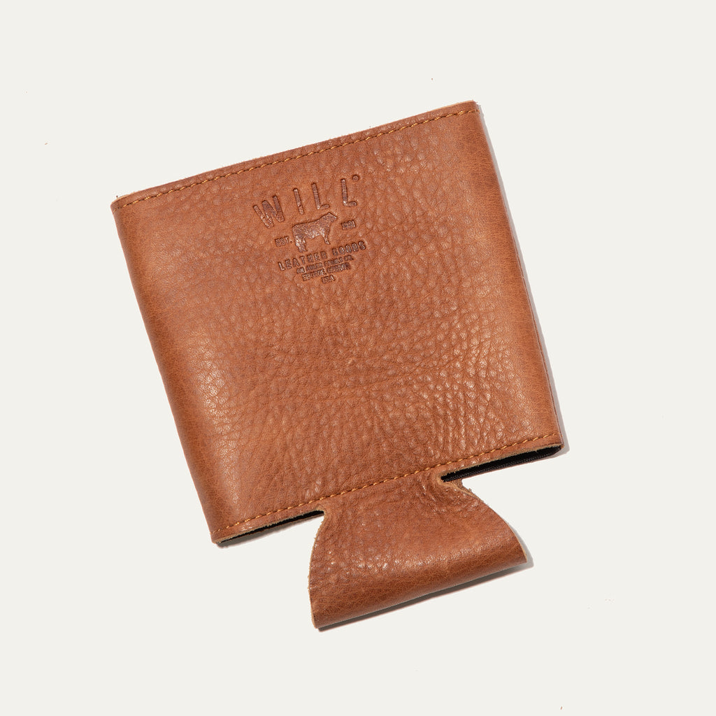 Leather Bottle & Can Holder