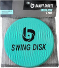 Swing Disk Baseball Swing Trainer, Baseball Hitting Trainer Disks for Improving Baseball Swing, Baseball Training Equipment to Analyze Swing and Improve Batting Mechanics