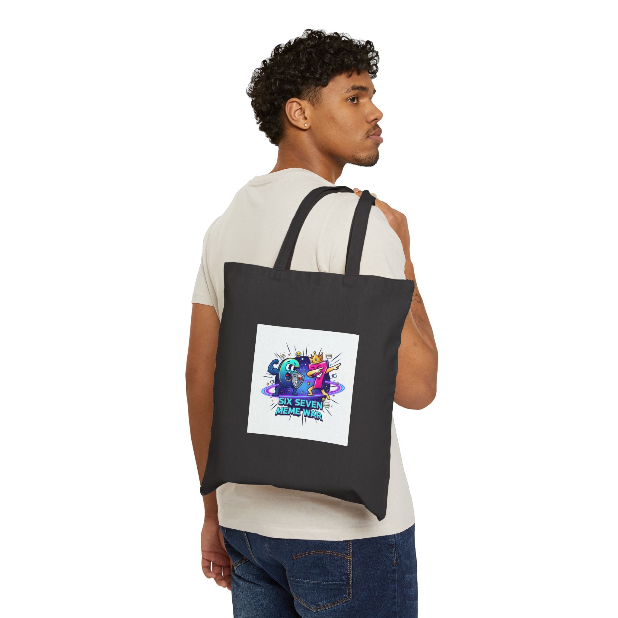 Six Seven Meme War Frogs Dabbing Tote
