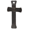 GreaterGood Hand-Forged Iron Cross Decorative Home Accent from India