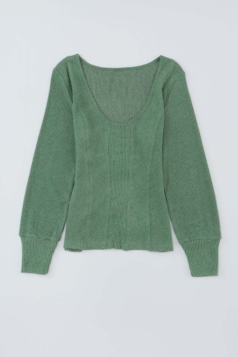 Harper U Textured Long Sleeve Top