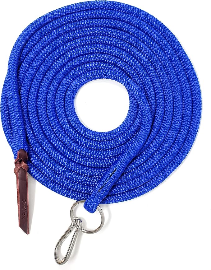 22' Long Line with SS O Ring and Carabiner (Ultra Marine)