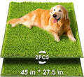 Hompet Artificial Grass for Dogs, 45"x27.5", Professional Dog Grass Mat, Easy to Clean with Drainage Holes, Potty Training Pad and Replacement Fake Grass Turf, Outdoor Rug Patio Lawn Decoration