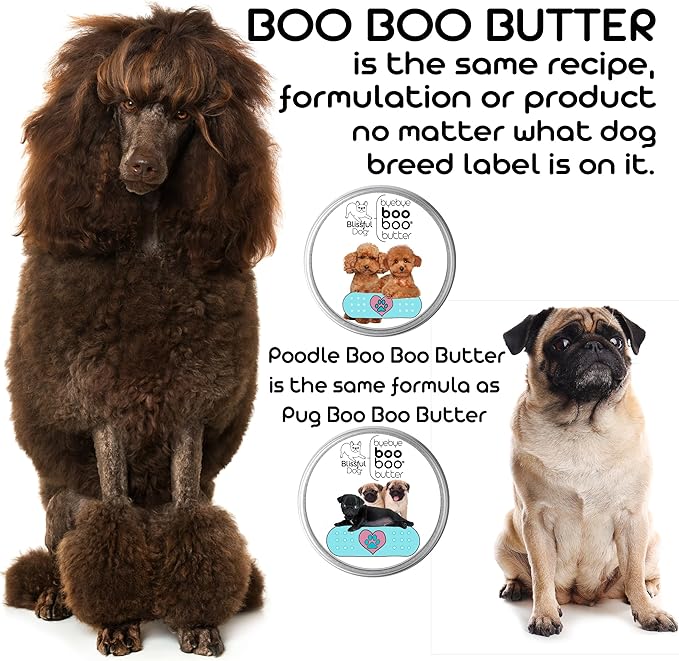 The Blissful Dog 2 oz TIN Poodle Booboo Butter
